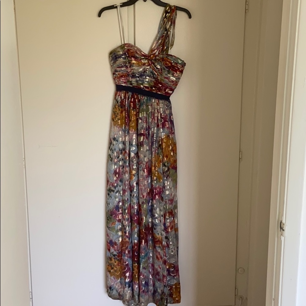 BCBGMaxAzria one shoulder dress